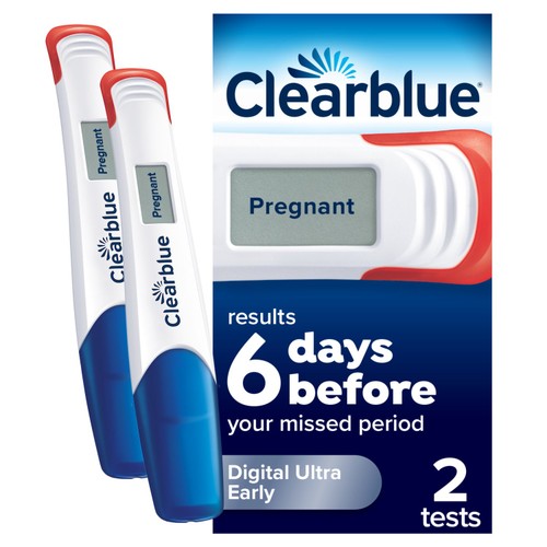 Clearblue Digital Ultra Early Detection Pregnancy Test, 2 Tests thumbnail 2