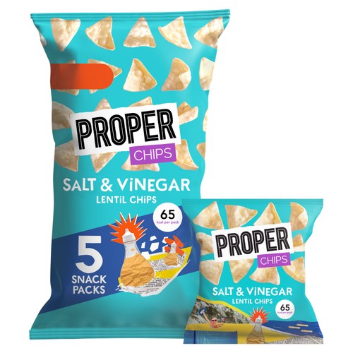 Properchips Salt & Vinegar Lentil Chips