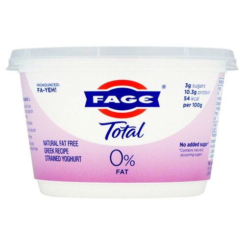 Fage Total 0% Fat Greek Recipe Strained Yoghurt