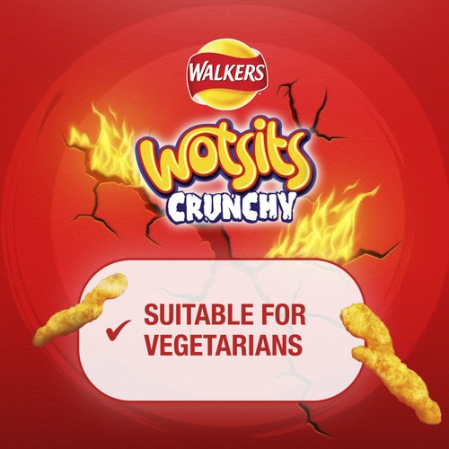 Walkers Wotsits Crunchy Sweet & Spicy Sharing Snacks Crisps thumbnail 2