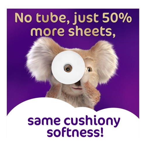 Cushelle Quilted Tubeless Toilet Tissue 6 Rolls thumbnail 3
