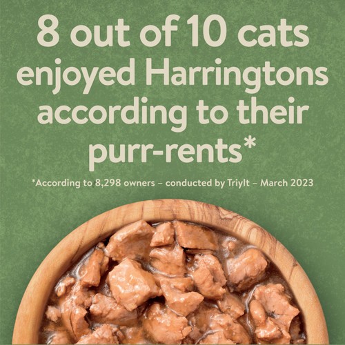 Harringtons Wet Cat Food Pouches Meat in Gravy thumbnail 5