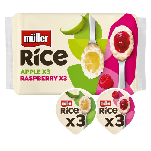 Muller Rice Apple and Raspberry Low Fat Dessert