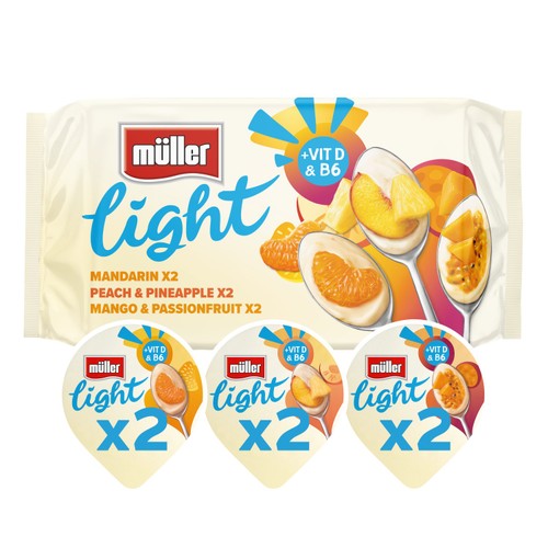 Muller Light Citrus Fat Free Yogurts