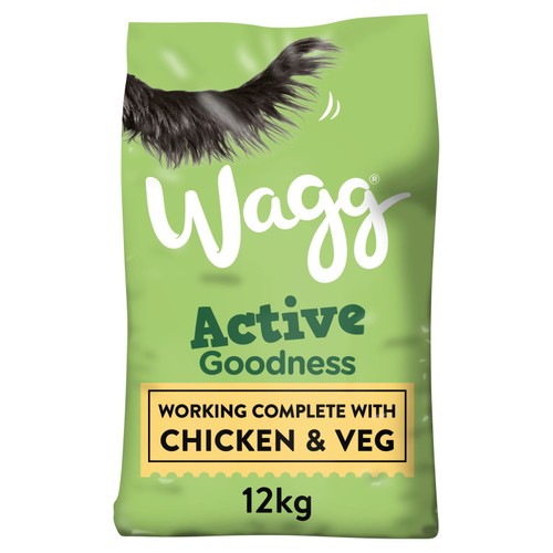 Wagg Active Goodness Chicken & Veg Dry Dog Food