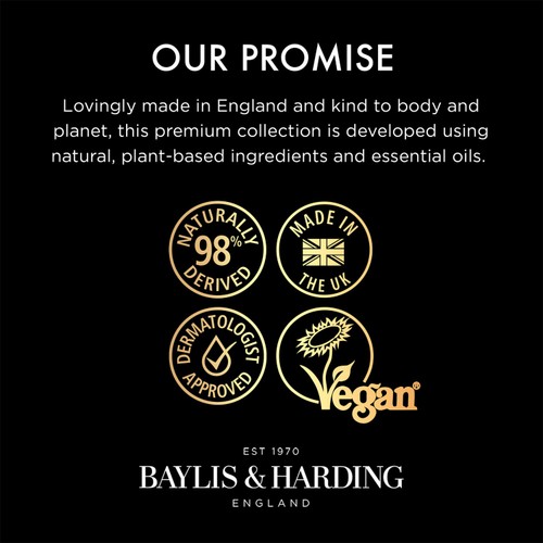 Baylis & Harding Goodness Oud, Cedar & Amber Bath Soak 500ml thumbnail 4