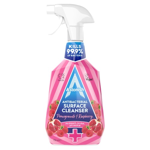 Astonish Antibacterial Surface Cleaner Pomegranate & Raspberry  thumbnail 2