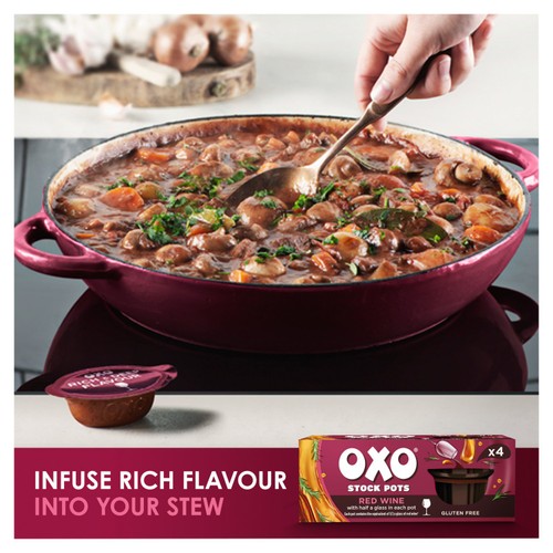 Oxo Stock Pots Red Wine 4 x 20g thumbnail 3