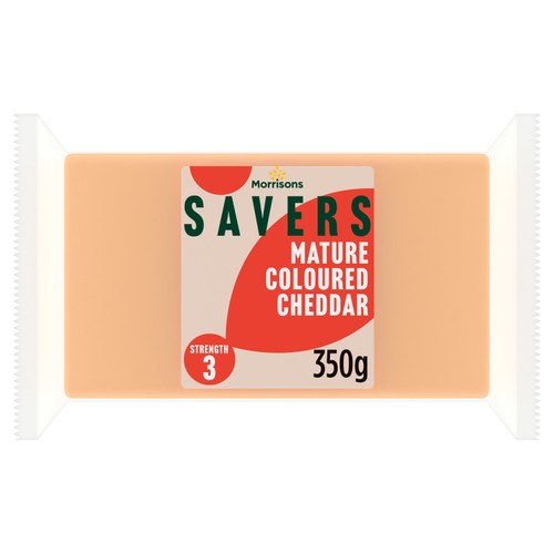 Morrisons Savers Mature Coloured Cheddar