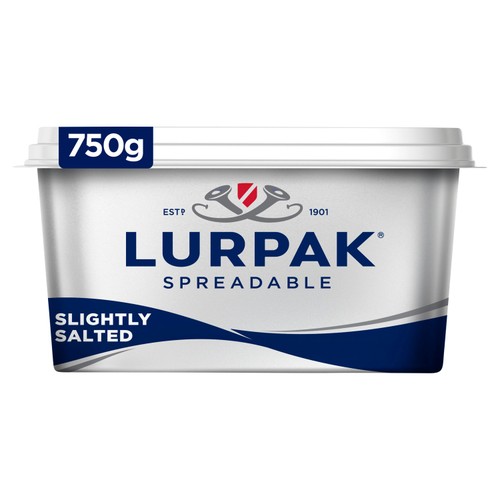 Lurpak Slightly Salted Spreadable Butter