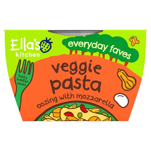 Ella's Kitchen Organic Cheesy Veg Pasta Toddler Tray Meal 12+ Months thumbnail 2