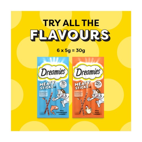 Dreamies Meaty Sticks With Chicken thumbnail 5