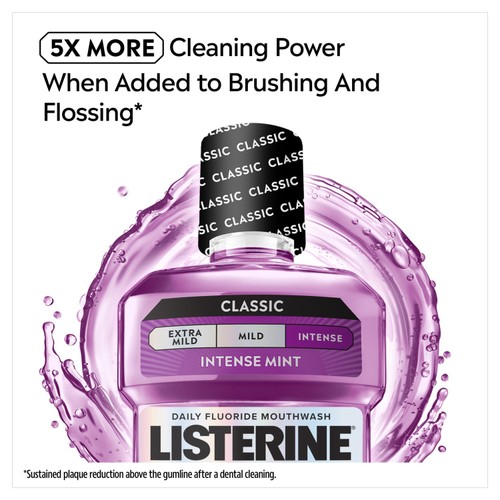 Listerine Total Care 10-in-1 Benefit Clean Mint Mouthwash 1L thumbnail 4
