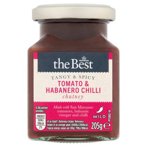 Morrisons The Best Tomato & Chilli Chutney (205g)