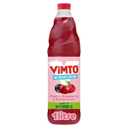 Vimto Cherry, Raspberry and Blackcurrant Squash