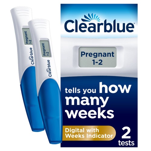 Clearblue Digital Pregnancy Test With Weeks Indicator 2 Tests thumbnail 2