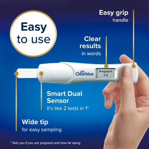 Clearblue Digital Pregnancy Test With Weeks Indicator 2 Tests thumbnail 4