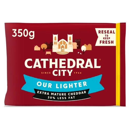 Cathedral City Lighter Extra Mature Cheddar Cheese