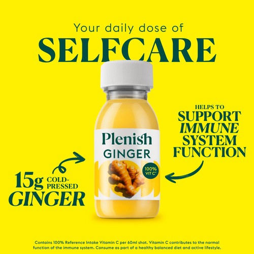 Plenish Ginger Immunity Shot thumbnail 3