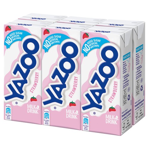 Yazoo Strawberry Milk Drink No Added Sugar