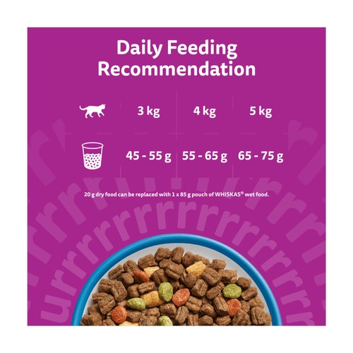 Whiskas 1+ Tuna Adult Dry Cat Food thumbnail 4