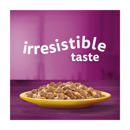 Whiskas Senior 7+ Poultry Feasts Pouches in Jelly 80x85g thumbnail 3