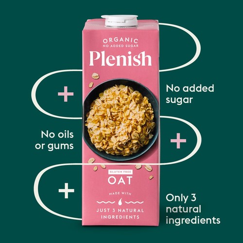 Plenish Organic Oat Dairy Alternative Milks  thumbnail 3