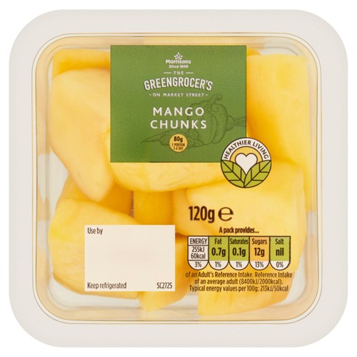 Morrisons Mango Chunks 120g
