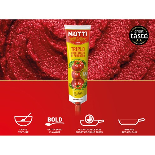 Mutti Triple Concentrate Tomato Puree 200g thumbnail 2