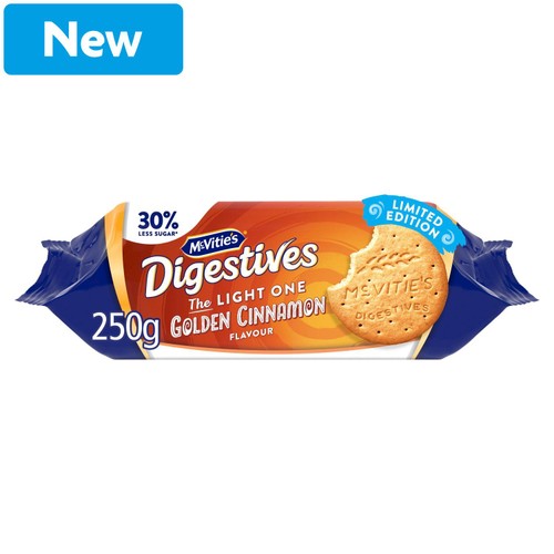 McVitie's Digestives Light One Cinnamon Flavour 250g