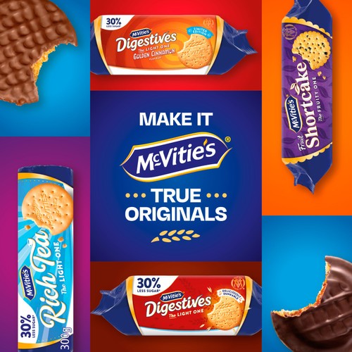 McVitie's Digestives The Light One Cinnamon Flavour Biscuits  thumbnail 4