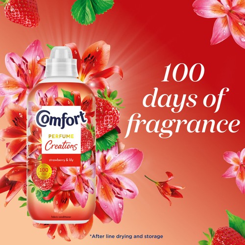 Comfort Creations Fabric Conditioner Strawberry & Lily 48 Washes thumbnail 3