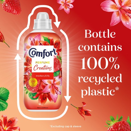 Comfort Creations Fabric Conditioner Strawberry & Lily 48 Washes thumbnail 5