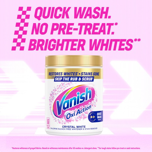 Vanish Gold Oxi-Action Whitening Booster Stain Remover Powder  thumbnail 2