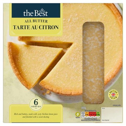 Morrisons The Best Large Lemon Tart thumbnail 2