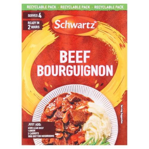 Schwartz Beef Bourguignon Recipe Mix thumbnail 2