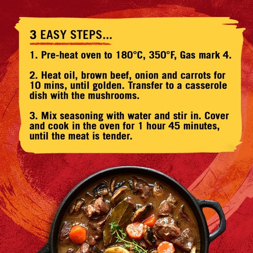 Schwartz Beef Bourguignon Recipe Mix thumbnail 4