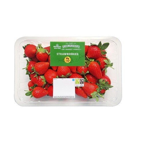 Morrisons British Strawberries 600g