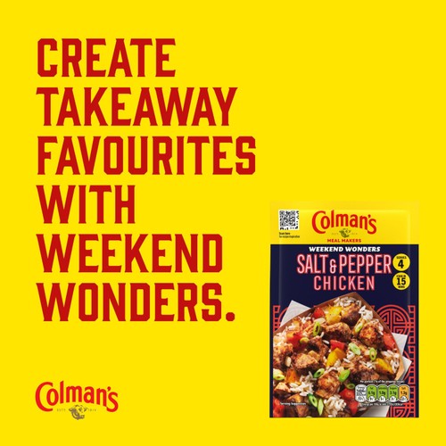 Colman's Weekend Wonders Meal Maker Recipe Mix Salt & Pepper Chicken 23 g thumbnail 3