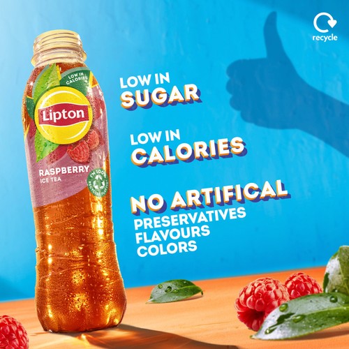 Lipton Ice Tea Raspberry thumbnail 3