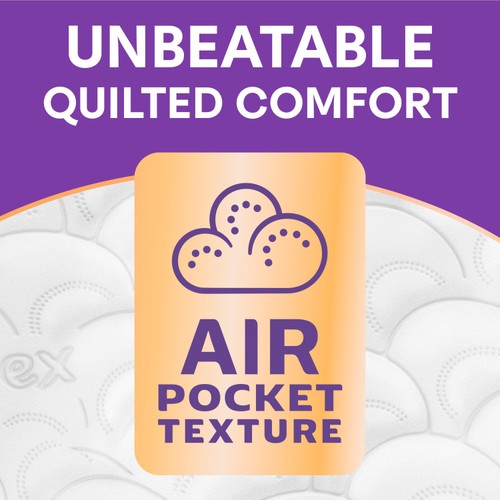 Andrex Ultimate Quilts Toilet Tissue 9 Mega Rolls 50% More Sheets thumbnail 3