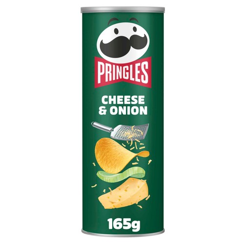 Pringles Cheese & Onion Crisps 165G