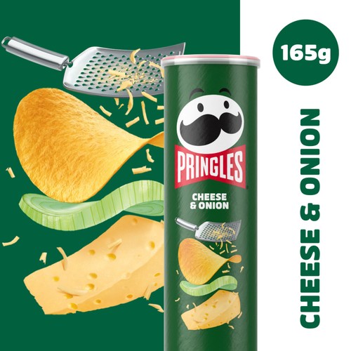 Pringles Cheese & Onion 165g thumbnail 2