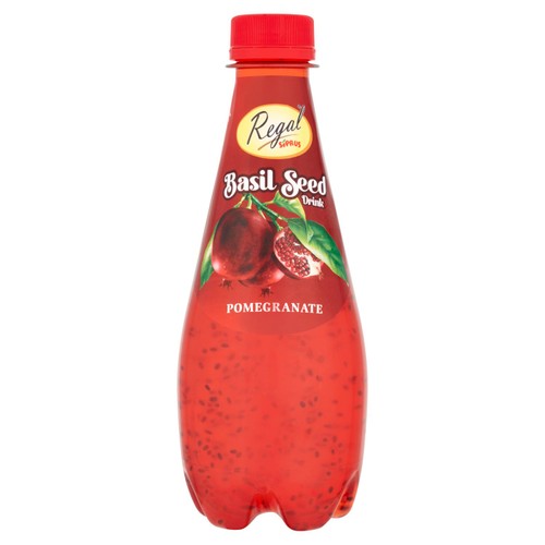 Regal Siprus Pomegranate Flavour Basil Seed Drink 320ml