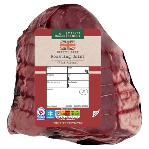 Morrisons British Beef Roasting Joint 2kg thumbnail 2