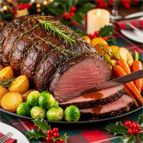 Morrisons Scotch Beef Roasting Joint 1.kg thumbnail 3