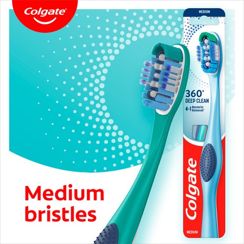 Colgate 360 Deep Clean Soft Toothbrush thumbnail 5