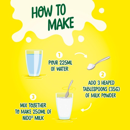 Nido Instant Full Cream Milk Powder 900g thumbnail 2