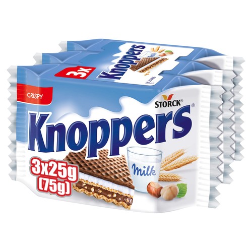 Knopper Wafer Milk chocolate & hazelnut creme filling