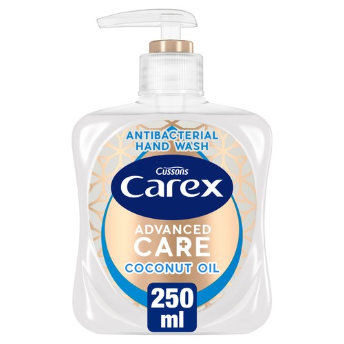 Carex Advanced Care Antibacterial Hand Wash - Coconut Oil 250ml